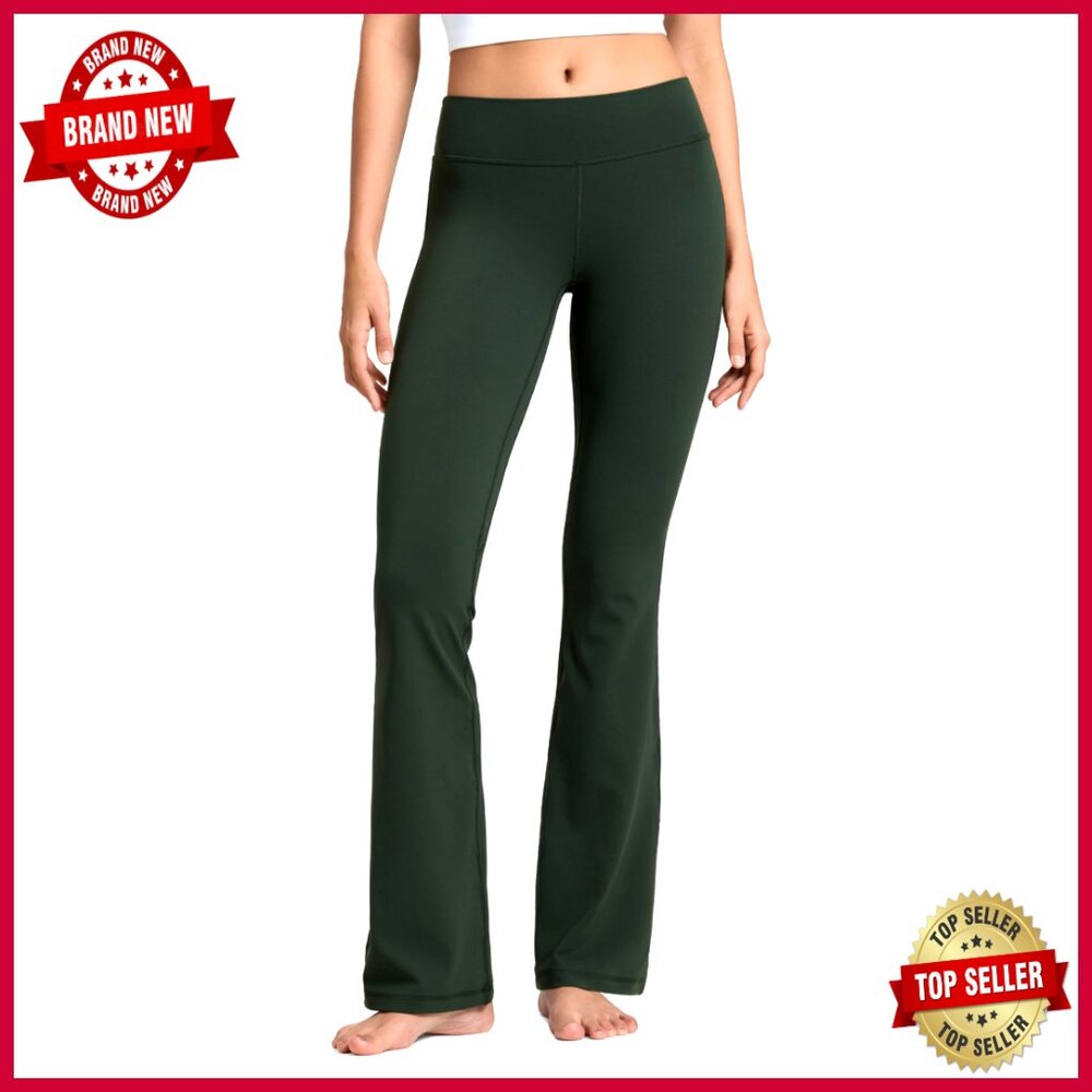Low Rise Flare Leggings 32" Inseam, Buttery Soft Fabric With Pocket